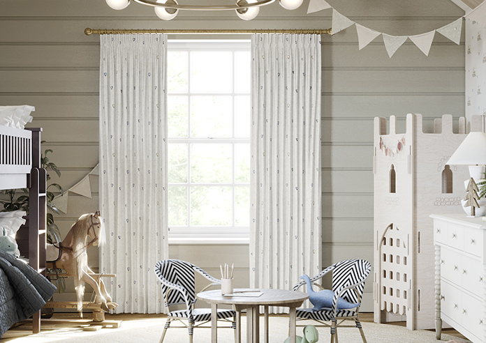 Jurassic Joust, Knights Way Knightly - Made to Measure Curtains - Image 3